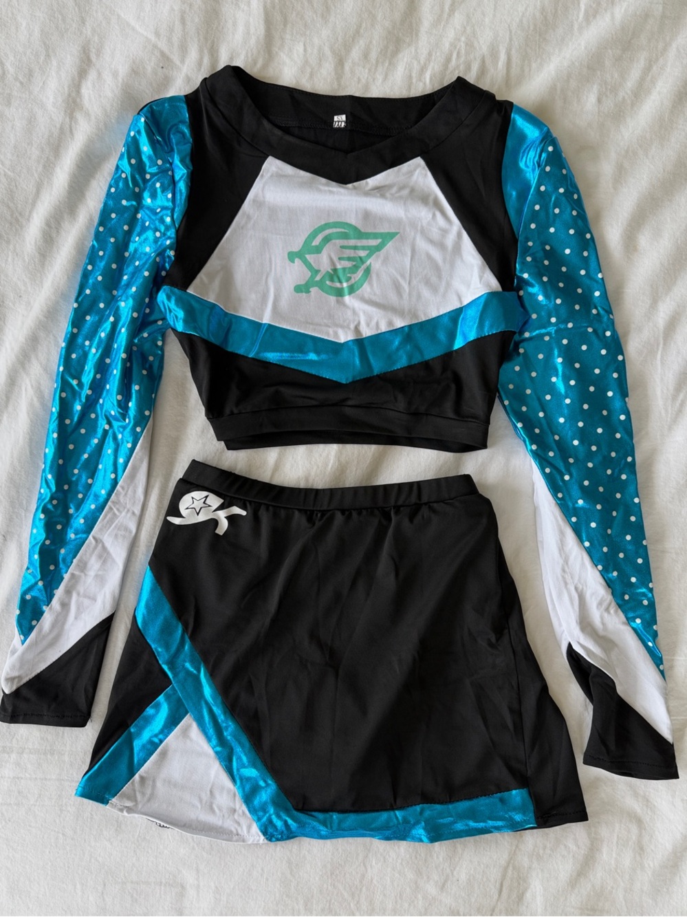 NWT 📣 Maddy Perez Euphoria Cheerleader Cosplay Halloween Two-Piece Costume XS